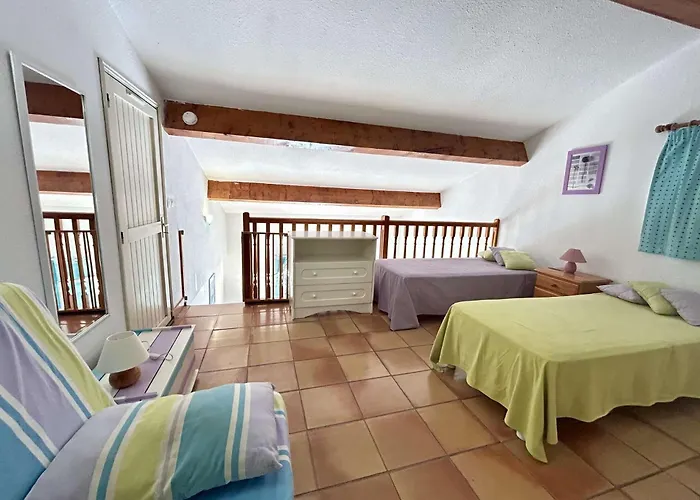 Sm010 Pinede Maxime Maison 5 Pieces 10 Couchages Avec Piscine Et Parking * Σαιντ-Μαξίμ