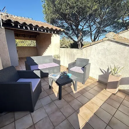 Sm010 Pinede Maxime Maison 5 Pieces 10 Couchages Avec Piscine Et Parking * Sainte-Maxime